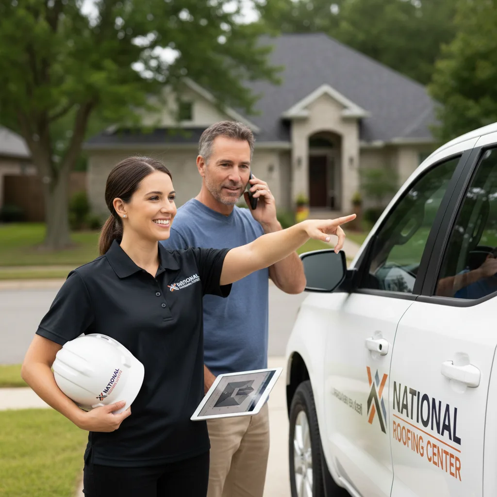 National Roofing Center customer support in Sulphur